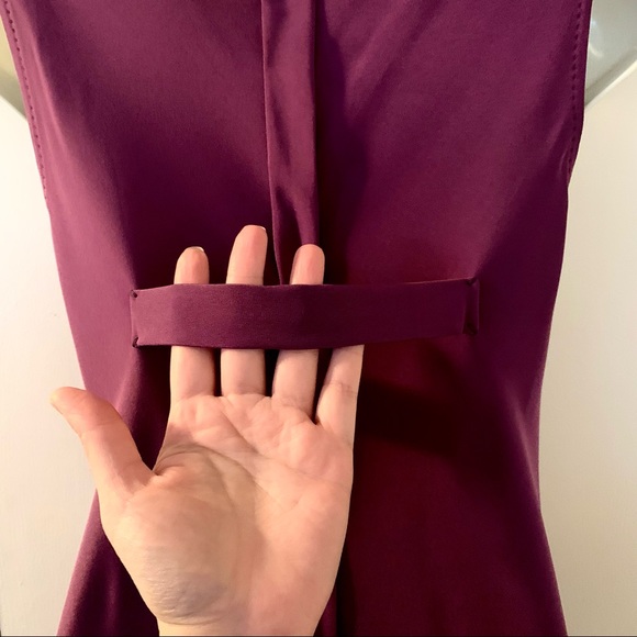 Brioni Silk Colorblock Sleeveless Dress - Picture 2 of 8